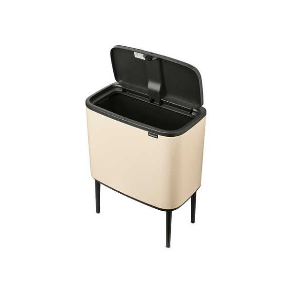 Vtwonen Brabantia Prullenbak Bo Touch Bin - 11+23L - Soft Beige