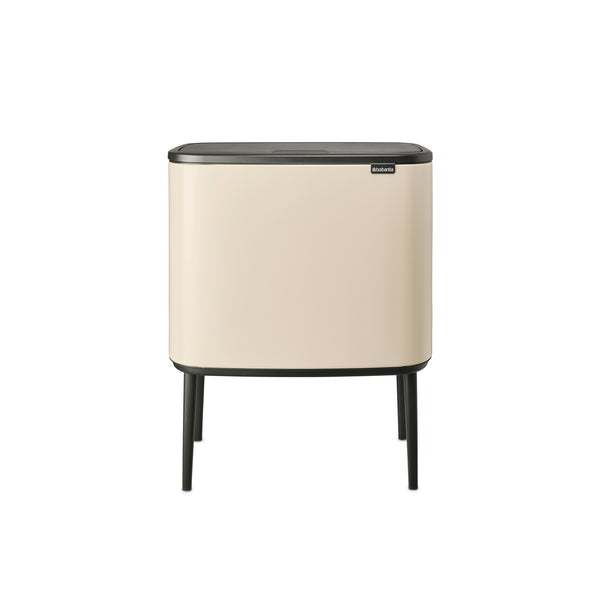Vtwonen Brabantia Prullenbak Bo Touch Bin - 11+23L - Soft Beige