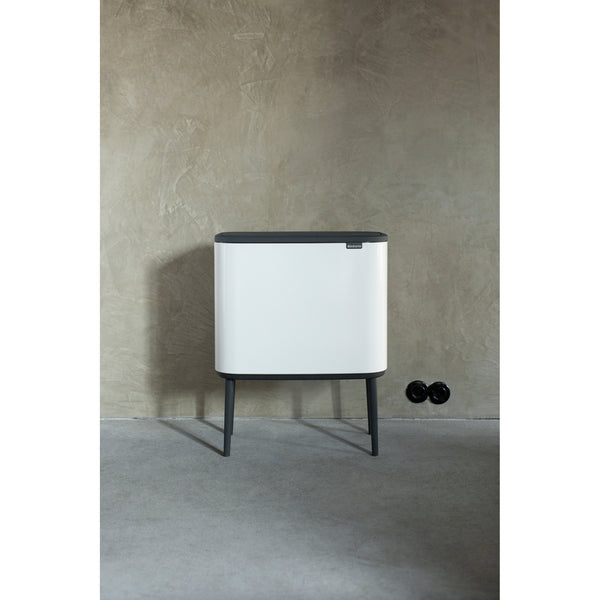 Vtwonen Brabantia Prullenbak Bo Touch Bin - 11+23L - White