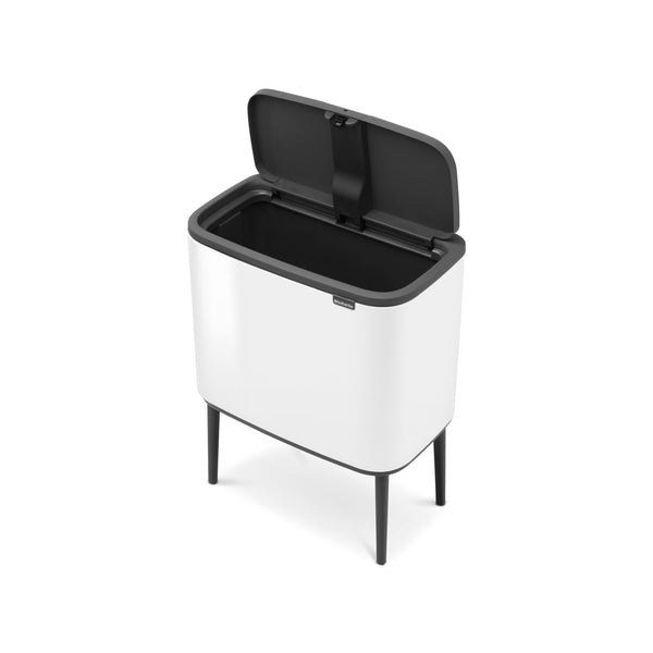 Vtwonen Brabantia Prullenbak Bo Touch Bin - 11+23L - White
