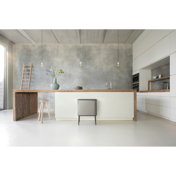 Vtwonen Brabantia Prullenbak Bo Touch Bin - 3x11L - Platinum