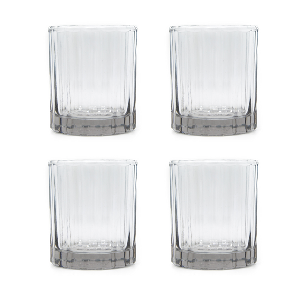 vtwonen Brût Homeware tumbler Reed - set van 4 - helder