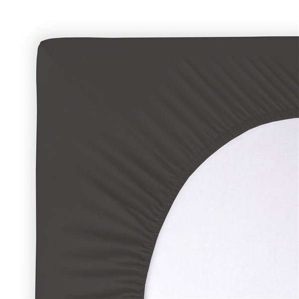 Vtwonen Byrklund - Hoeslaken Jersey - 180x220 Cm - Antraciet