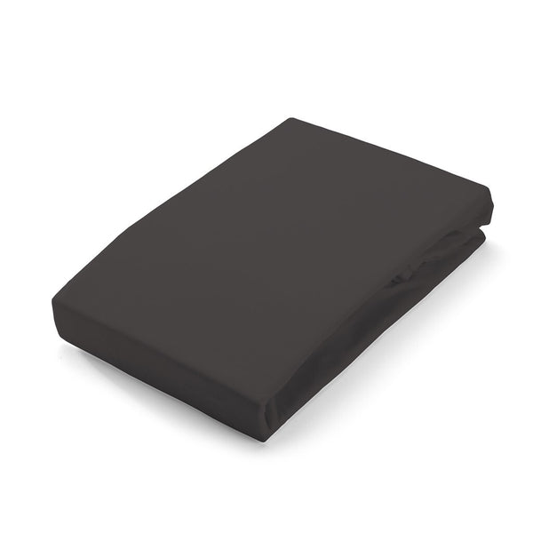 Vtwonen Byrklund - Hoeslaken Jersey - 180x220 Cm - Antraciet