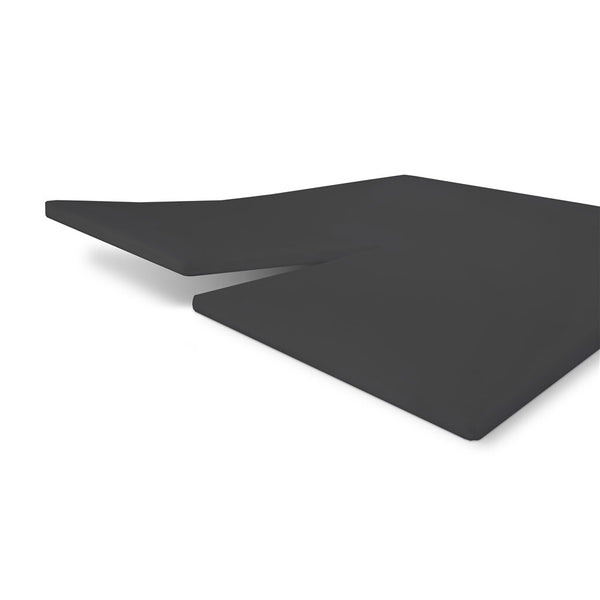 vtwonen Byrklund - Hoeslaken Jersey - 180x220 cm - Antraciet