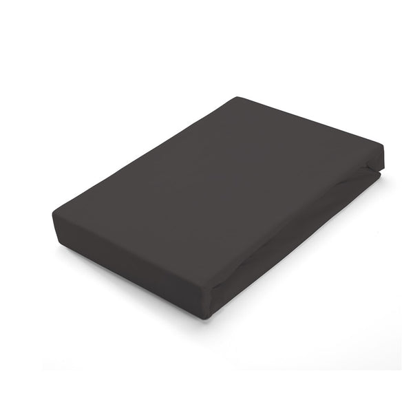 Vtwonen Byrklund - Hoeslaken Jersey - 90x220 Cm - Antraciet