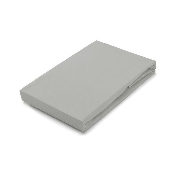 Vtwonen Byrklund - Hoeslaken Jersey - 90x220 Cm - Licht Grijs