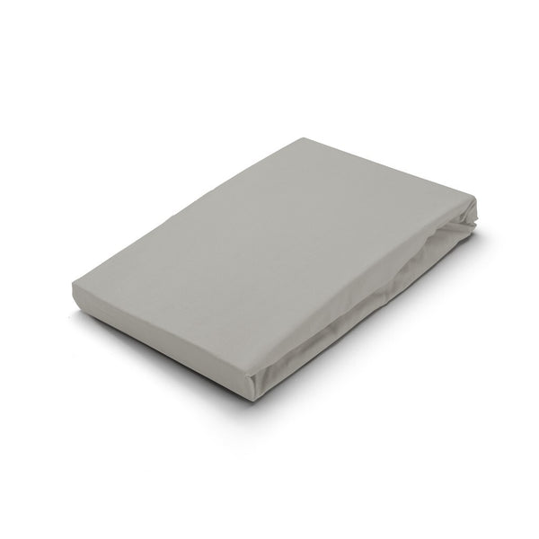 Vtwonen Byrklund - Hoeslaken Katoen - 140x200 Cm - Licht Grijs