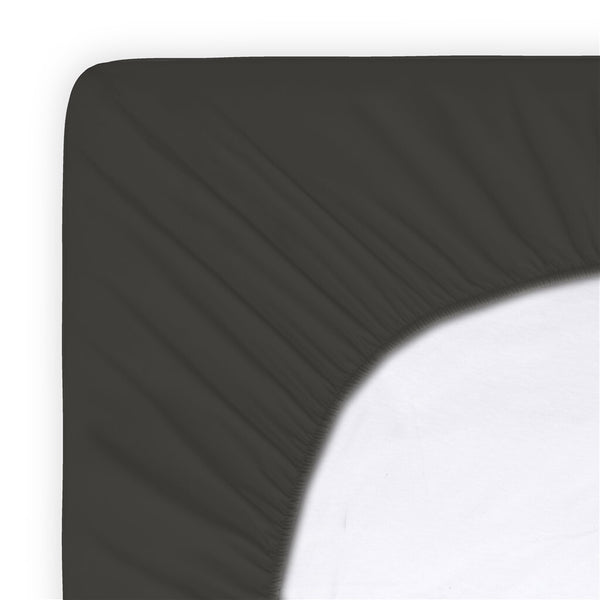 Vtwonen Byrklund - Hoeslaken Katoen - 180x220 Cm - Antraciet