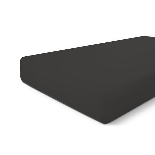 Vtwonen Byrklund - Hoeslaken Katoen - 180x220 Cm - Antraciet