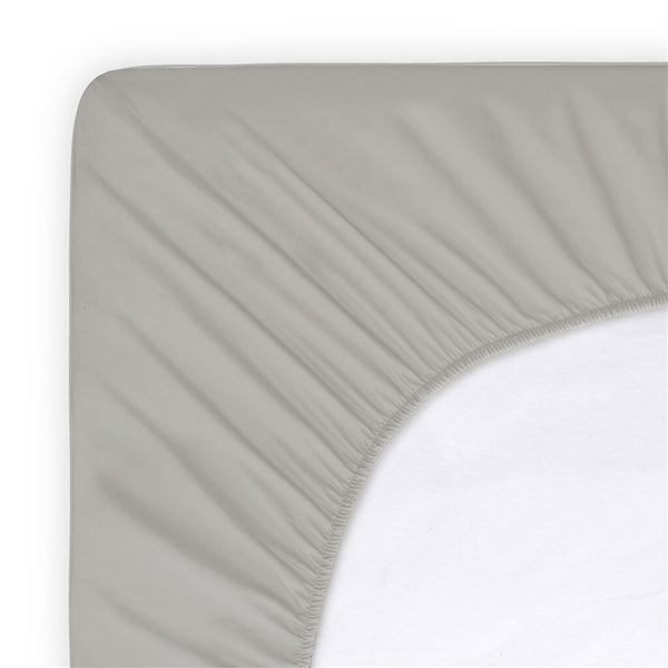 Vtwonen Byrklund - Hoeslaken Katoen - 90x200 Cm - Licht Grijs