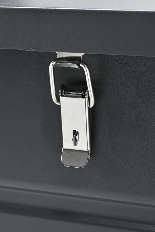 Vtwonen Cambridge Kussenbox - Aluminium - 141x73 Cm - Carbon Black