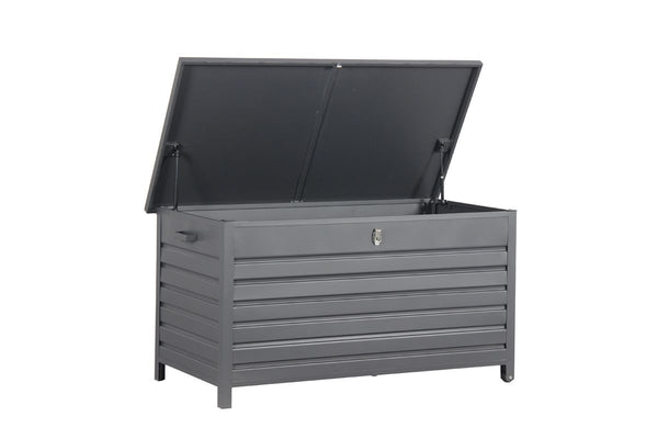 Vtwonen Cambridge Kussenbox - Aluminium - 141x73 Cm - Carbon Black