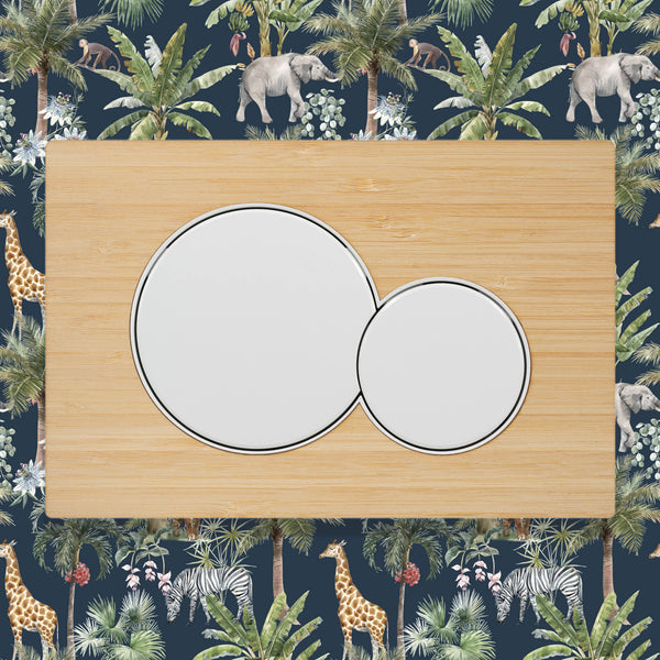 Vtwonen Decoplates Frontje Geberit Sigma 01 - Geel - 24.6x16.4cm