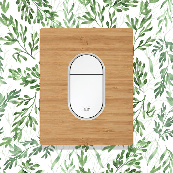 Vtwonen Decoplates Frontje Grohe Arena Cosmopolitan - Bruin - 15.6x19.7cm