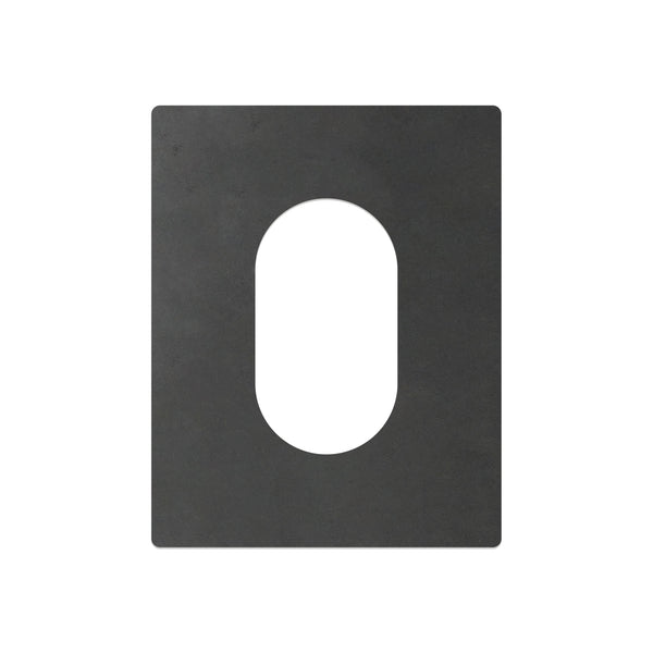 Vtwonen Decoplates Frontje Grohe Arena Cosmopolitan - Zwart - 15.6x19.7cm