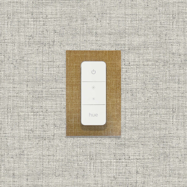 Vtwonen Decoplates Frontjes 2pack Philips Hue Dimmer Switch - Bruin - 7.9x12.4cm