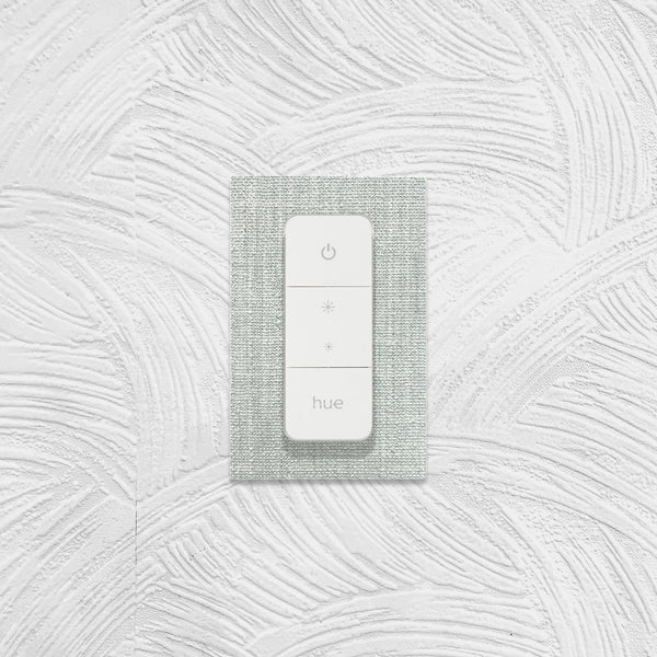 Vtwonen Decoplates Frontjes 2pack Philips Hue Dimmer Switch - Grijs - 7.9x12.4cm