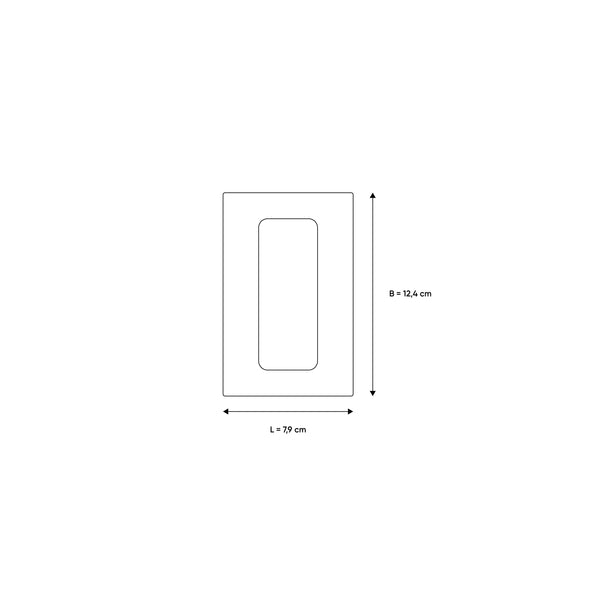 Vtwonen Decoplates Frontjes 2pack Philips Hue Dimmer Switch - Grijs - 7.9x12.4cm