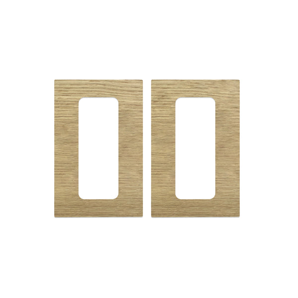 vtwonen Decoplates frontjes 2pack Philips Hue Dimmer Switch - bruin - 7.9x12.4cm