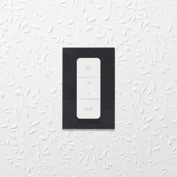 Vtwonen Decoplates Frontjes 2pack Philips Hue Dimmer Switch - Zwart - 7.9x12.4cm