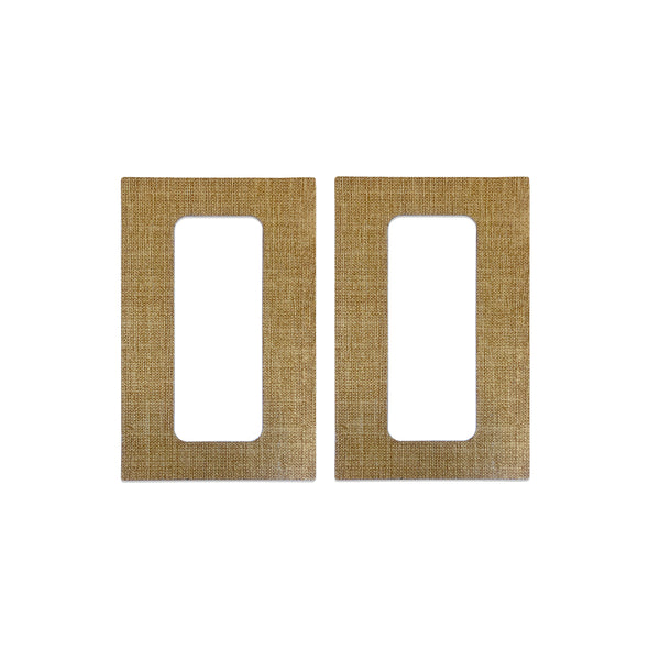 vtwonen Decoplates frontjes 2pack Philips Hue Dimmer Switch - bruin - 7.9x12.4cm