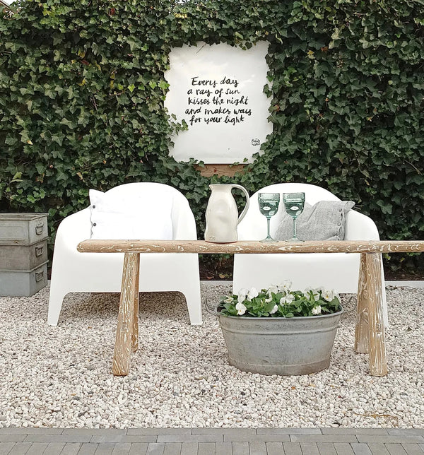 Vtwonen Dutchdeluxes Luxe Karaf - Aardewerk - Medium - Wit