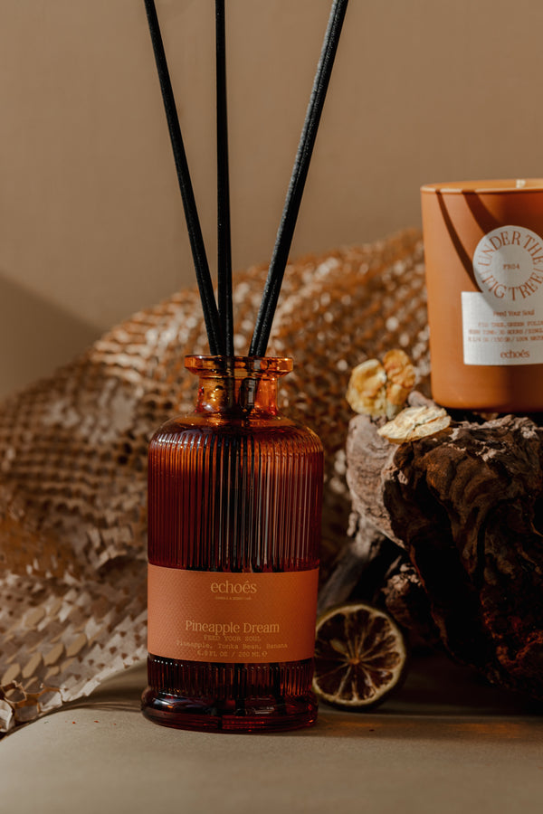 Vtwonen Echoeslab Geurstokjes Coconut&Mango - Natuurlijke Geurstokjes - 200 Ml