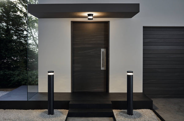 Vtwonen EGLO Plafonnière Buiten Melzo - Led - 13.5 Cm - Zwart