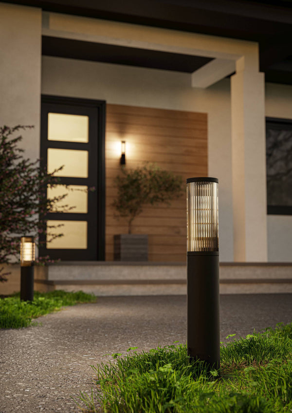 Vtwonen EGLO Sokkellamp Salle - E27 - 46 5 Cm - Smoke - Zwart