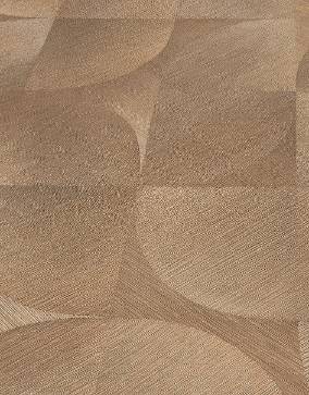 Vtwonen Erismann Behang Halve Cirkels In Retro Stijl Bruin - 53 Cm X 10.05 M - 661628