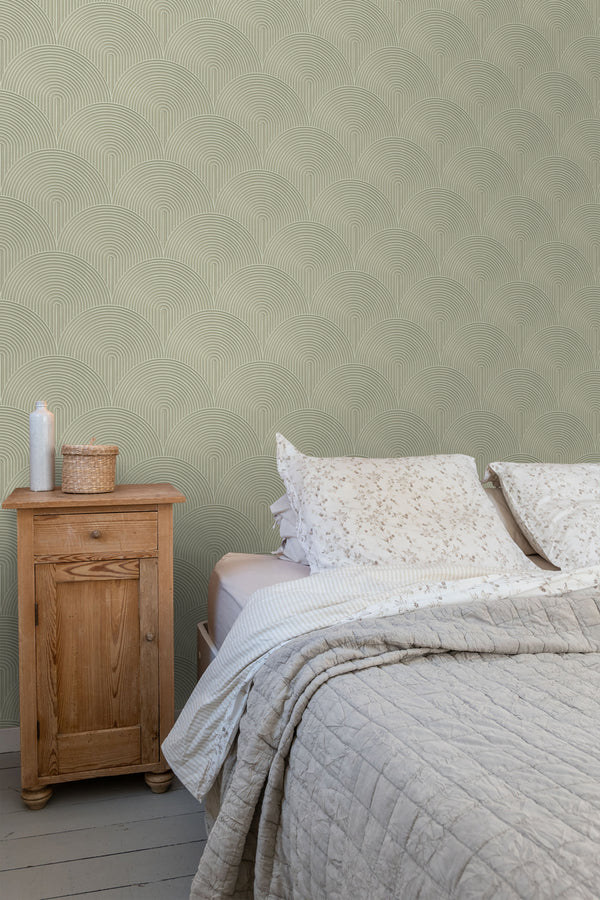 Vtwonen ESTAhome Behang 3D-motief Groen - 50 X 900 Cm - 131105