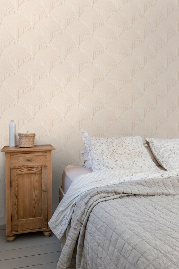 Vtwonen ESTAhome Behang 3D-motief Lichtbeige - 50 X 900 Cm - 131106