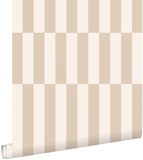 vtwonen ESTAhome behang strepen beige - 50 x 900 cm - 131211