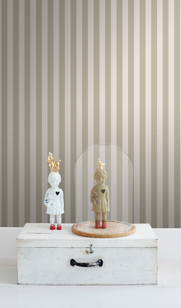 Vtwonen ESTAhome Behang Strepen Zand Beige - 50 X 900 Cm - 130955