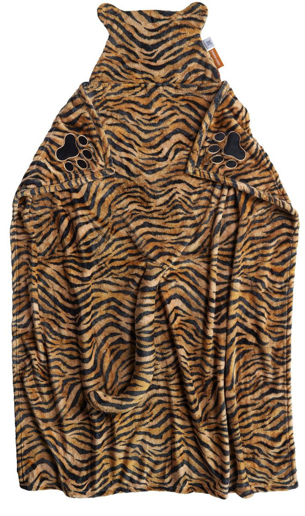 Vtwonen FREEK VONK Kleed Tijger Plaid - 140x120 Cm - Steenrood