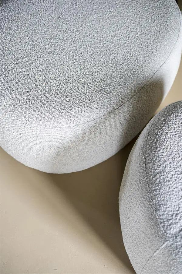 Vtwonen FurniLux Poef Liby Groot - Beige Copenhagen - 90x70x35 Cm