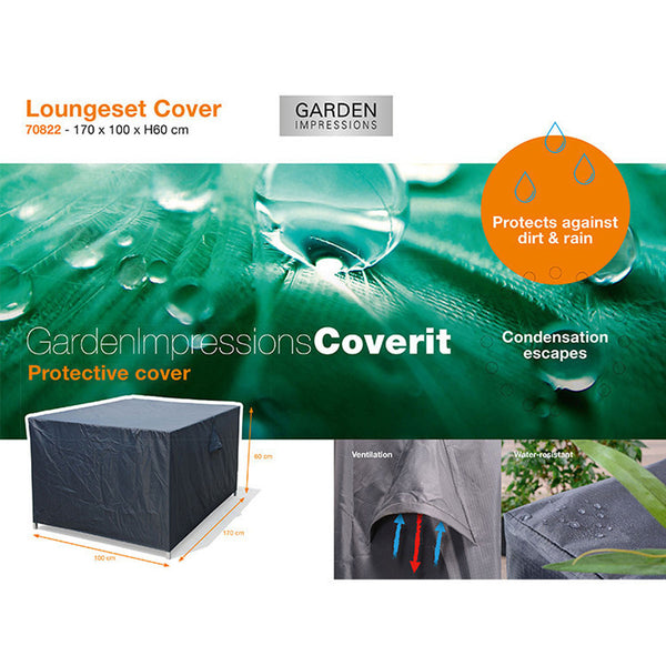 vtwonen Garden Impressions Loungesethoes 170x100xH60 cm