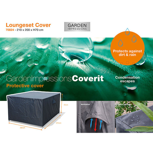 vtwonen Garden Impressions Loungesethoes 210x200xH70 cm