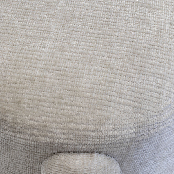 Vtwonen Giga Meubel Poef Yara - Stof - Beige - 44x44x42cm