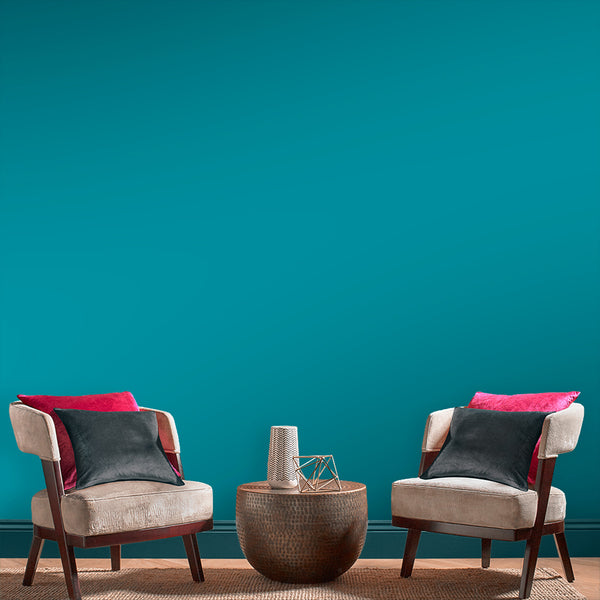 Vtwonen Graham & Brown Matte Muurverf Afneembaar Tropical Escape Blauw 4L