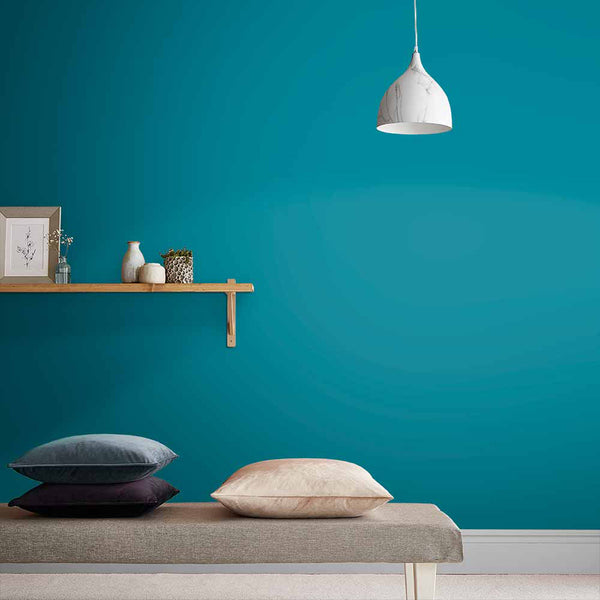 Vtwonen Graham & Brown Matte Muurverf Teal The Show Blauw 2 5L