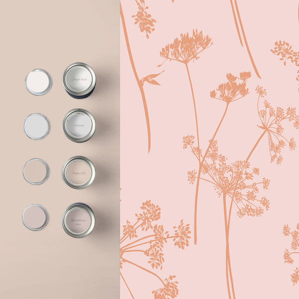 Vtwonen Graham & Brown Vliesbehang Anthriscus Blush Roze