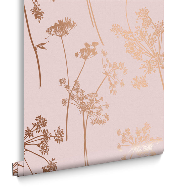 Vtwonen Graham & Brown Vliesbehang Anthriscus Blush Roze