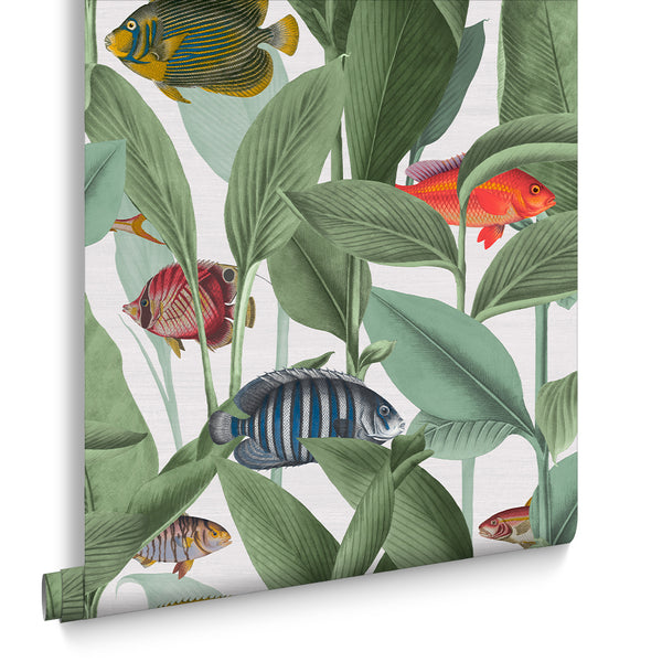 vtwonen Graham & Brown vliesbehang Aquarium Lush groen