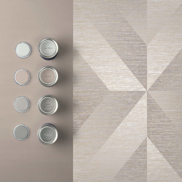 Vtwonen Graham & Brown Vliesbehang Atelier Geo Stone Grijs