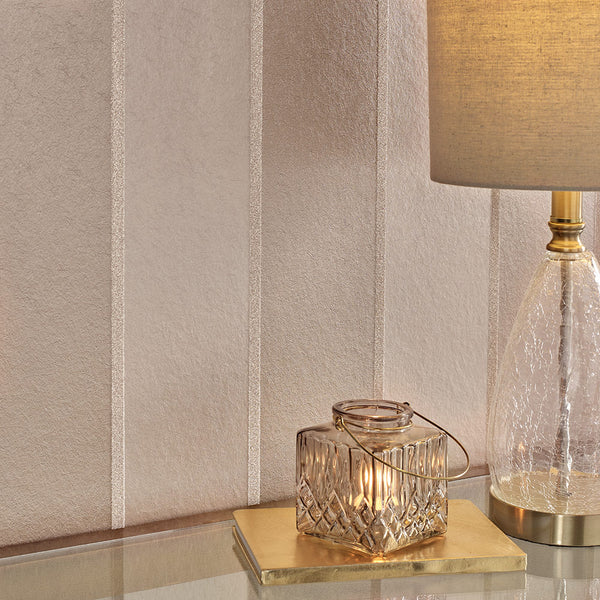 Vtwonen Graham & Brown Vliesbehang Baroque Bead Stripe Champagne Taupe