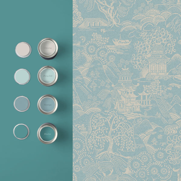 Vtwonen Graham & Brown Vliesbehang Basuto Duck Egg Groen