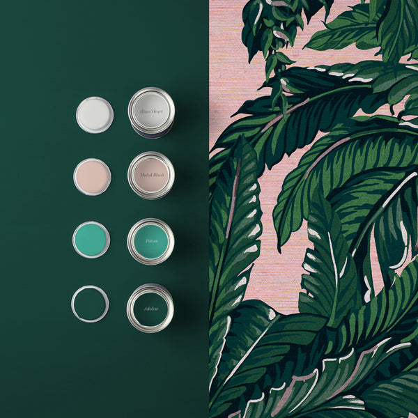 Vtwonen Graham & Brown Vliesbehang Daintree Palm Blush Roze