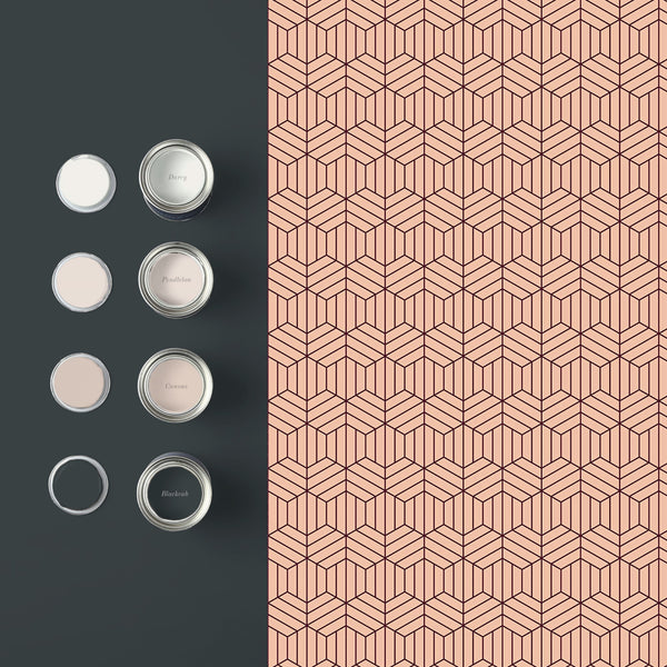 Vtwonen Graham & Brown Vliesbehang Echo Rose Gold Roze